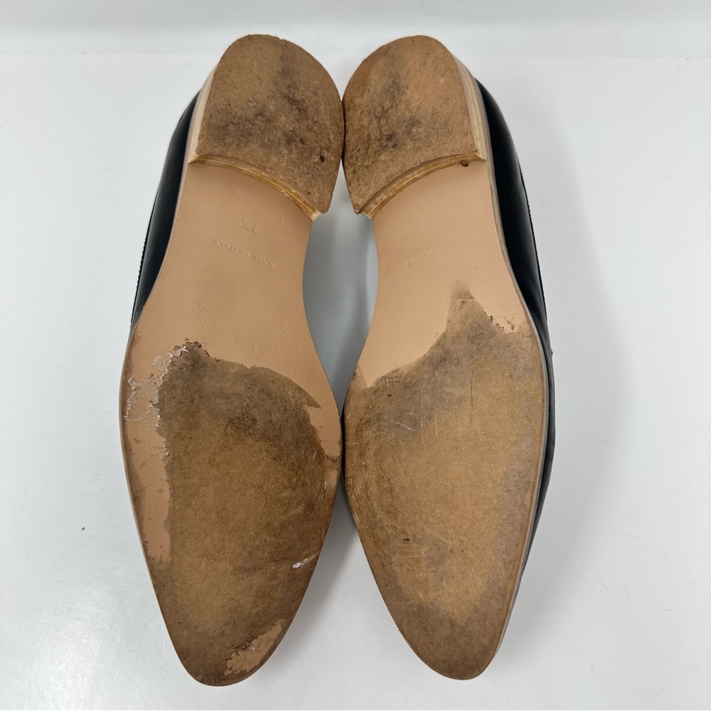 Everlane Leather The Modern Loafer Black Size 7.5 - Picture 7 of 10